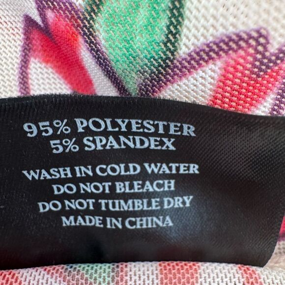 Ed Hardy Colorful Graphic Art Print swim Wrap or scarf - Picture 6 of 6